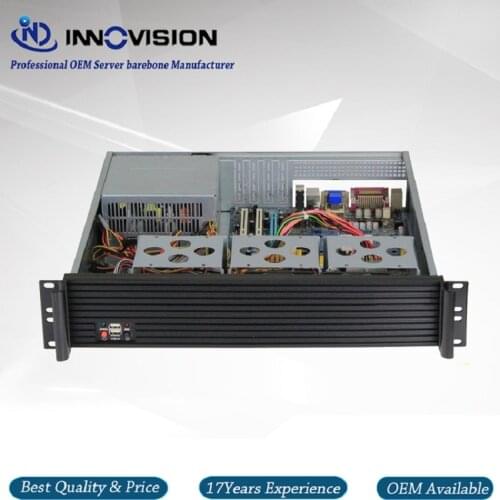Upscale Al front-panel 2u server case RX2400 19inch 2U rack mount chassis