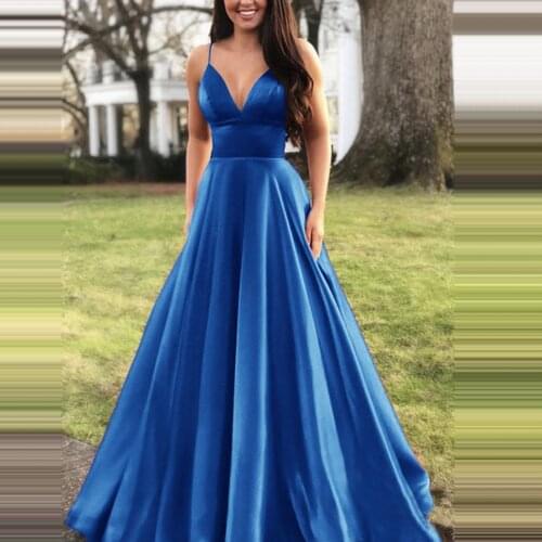 Black Classic Dress Vestidos Largos Con Corse Women Solid Color Sexy V-neck Suspender Sleeveless Party Dress Streetwear