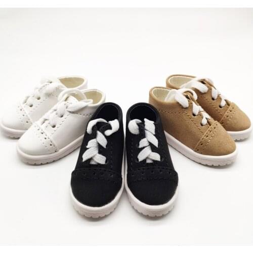 1Pair Hot 1/3 1/4 BJD Doll Shoes Three Colors Casual Shoes For Doll