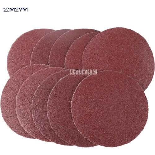 10pcs 4 Inch 100mm Round Sandpaper Disk Sand Sheets Grit 60-2000 Hook and Loop Sanding Disc for Sander Grits 100*0.6mm Polishing