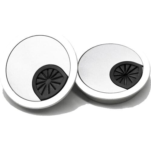 10PCS ABS plastic threading box computer desk wiring box wire hole cover threading hole desktop wire hole box