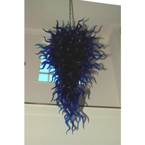 Pretty Home Decorations Living Room Furniture Led Light 100% Mouth Blown Glass Chandelier