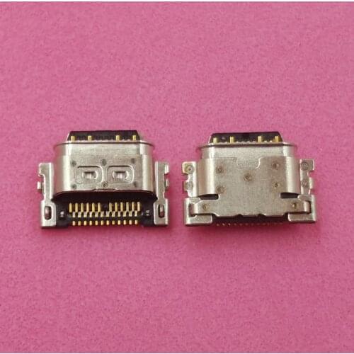 2Pcs Usb Charger Charging Dock Port Connector For Motorola Moto One Hyper XT2027 XT2019 G 5G G8 Plus Stylus XT2043 XT2075 Plug