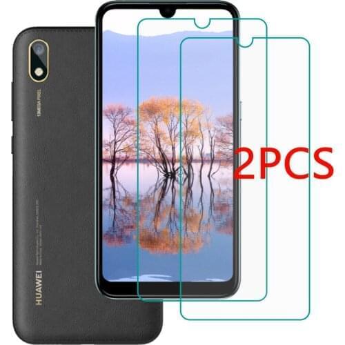 2PCS On For Huawei Y5 2019 Tempered Glass Protective FOR AMN-LX9, AMN-LX1, AMN-LX2, AMN-LX3 Screen Protector Glass Film Cover HD