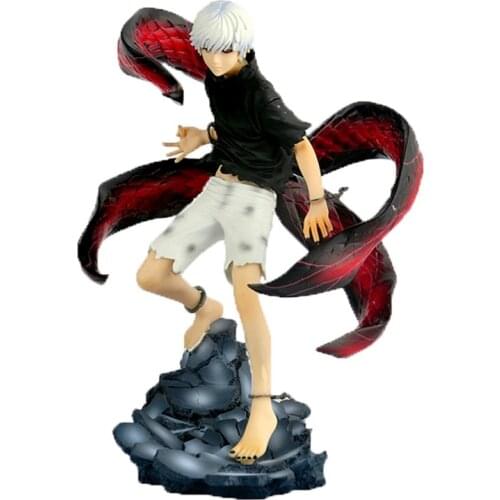 2021 hot Anime Tokyo Ghoul Figure Toy ARTFX J Mask Kaneki Ken Touka Kirishima Action Figure Statue Model Toys 22cm