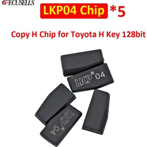 5Pcs/Lot LKP-04 Car Key Chip LKP04 LKP-04 Ceramic Chip Copy H Chip for Toyota H-key 128bit For H Transponder Chip
