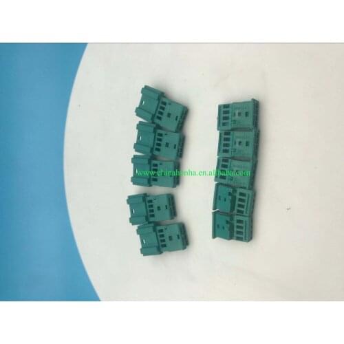 5 pcs FREE shipping 968813-9C 0-1452576-8 PA66 blue 4 pin male and female unsealed wire harness connector