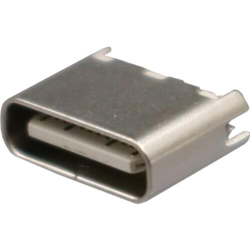 5Pcs USB 3.1 Type C Ultra Short 24Pin Female Socket PCB Solder Connector