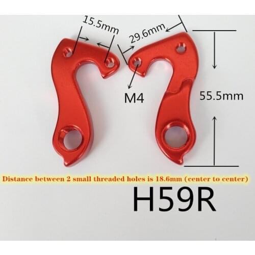 5pc Bicycle rear derailleur hanger For Avanti Cadent CEEPO EMC Fuji Jamis Norco Pinarello Dogma Univega Stevens MTB MECH dropout