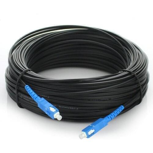 50Meters Outdoor Armored SC/UPC-SC/UPC,3.0mm,Singlemode 9/125,Simplex, Optical Fiber Patch Cord Cable,SC to SC