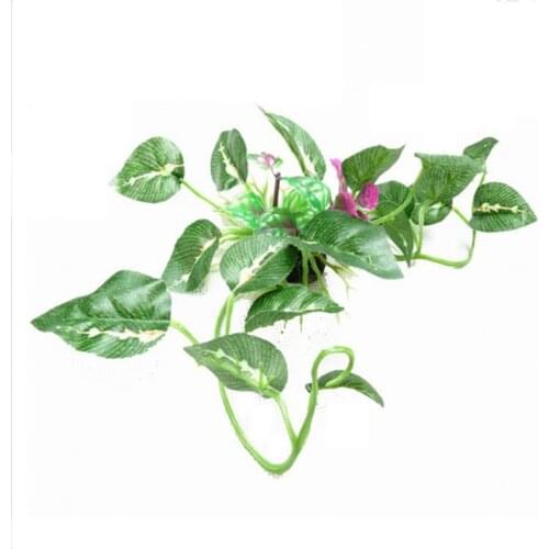 Aquarium Ornament Artificial Plastic Water Plant Decor FishTank Background Submersible Grass Aquatic Plants Flower Decoration