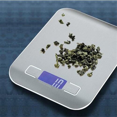 10kg Digital Stainless Steel Digital USB Kitchen Scales Electronic Precision Food Diet Scale For Cooking Baking Measure Tools