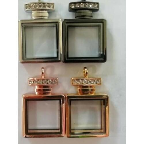 Baby pearl locket mini pearls holder ,pearl locket for 3-4mm small pearls gems heart Perfume bottles owl guitar 5Ppcs/lot N137