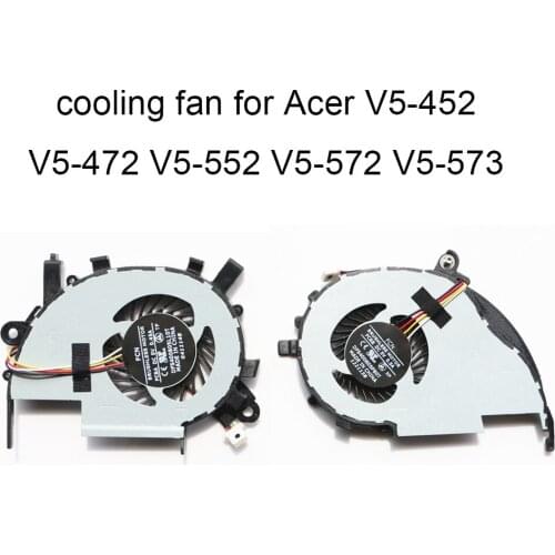 Computer Fans for Acer Aspire V5-452G V5-472 472P V5-552 G V5-572G V5 573 573G CPU Cooling Fan Notebook Cooler Radiator 4pin New