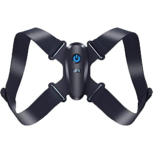 Posture Corrector Kids Adult Smart LED Display Adjustable Posture Brace Shoulder Back Support Posture Correction Dropshipping