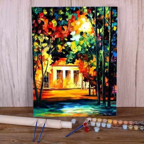 Spirit The Night Paint By Numbers Kit Oil Paints 50*70 Boards By Numbers Loft Wall Picture For Handiwork