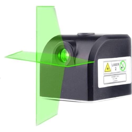 Portable Level Red Green Horizontal Vertical Cross-Line Mini Level