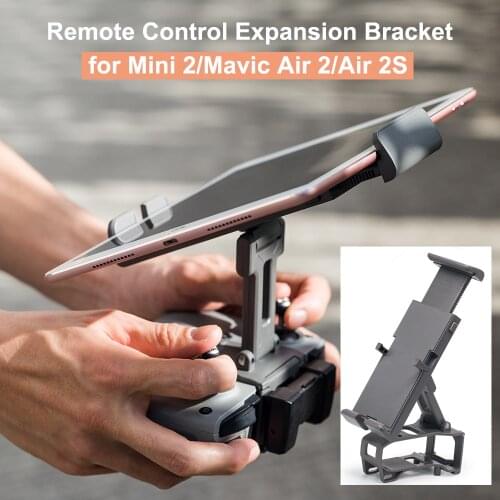 CYNOVA Remote Control Expansion Bracket Tablet Holder for Mini 2/Mavic Air 2/Air 2S Adjustable Extender Mount Accessories