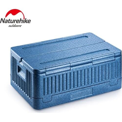 Naturehike 40L Camping Folding Storage Box EPP Ultralight 900g Food Preservation Box Portable Luggage Case Large-capacity Fridge
