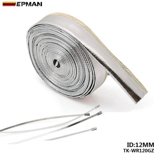 Heat Shield Sleeve Insulated Wire Hose Cover Wrap Loom Tube 12mm*10 meter For Ford Focus ZX3/ZX5 TK-WR120GZ
