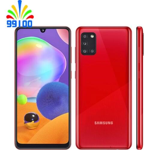 Refurbished Unlocked Cell Phone Samsung Galaxy A31 A315N 6.4Inch In-Screen Fingerprint 4GB+64GB Single Sim Octa Core 12nmCPU P65