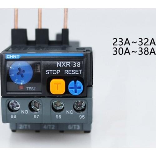 CHINT Maximum AC 690V Thermal overload protector NXR-38 50HZ/60HZ Optional current complete in specifications