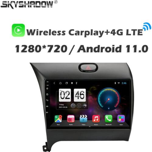 360 Panoramic Camera Carplay 6G+128G Android 10.0 Car DVD Player GPS WIFI Bluetooth RDS Radio For KIA K3 Cerato Forte 2013-2017