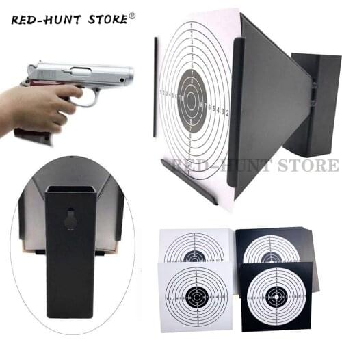 14x14cm Funnel Air Rifle/Airsoft Shooting Target Holder Pellet Trap Paintball Accessories