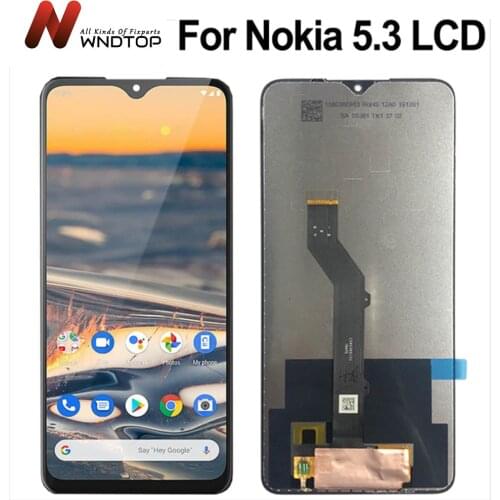 6.55" ORIGINAL Display For Nokia 5.3 LCD TA-1234 Display Touch Screen Replacment TA-1227 TA-1229 TA-1223 for Nokia 5.3 display