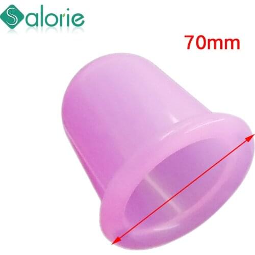 7.0CM jar vacuum can cup chinese suction face massage cup ventouse anti cellulite Cupping cans massage cupping suction cup