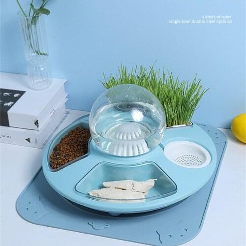 Automatic Cat Water Bowl Fountain For Pets Water Dispenser Pet Feeder Large Drinking Bowl Cat Drink Multifunction No Electricity