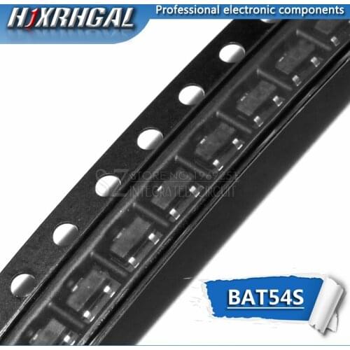 Free shipping 1000pcs/lot BAT54S SOT23 Screen printing KL4 Diode rectifier new