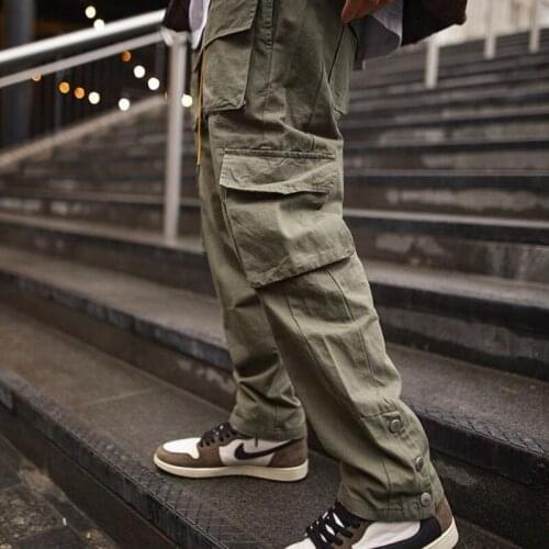 Cargo Pants Men Pants 2021 Streetwear Jogger Pant Fashion Trousers Multi-Pocket Casual Joggers Sweatpants Men Hip Hop Pants