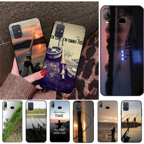 CUTEWANAN CARP FISHING RODS Soft Phone Case Cover For Samsung Galaxy A01 A11 A31 A81 A10 A20 A30 A40 A50 A70 A80 A71 A91 A51