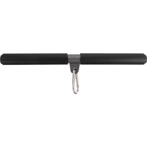 Diy Integrated Fitness Muscle Trainer Accessories Clip Bicep Pull Bar Gym Cable Attachments Accessories For Home Gym Workout