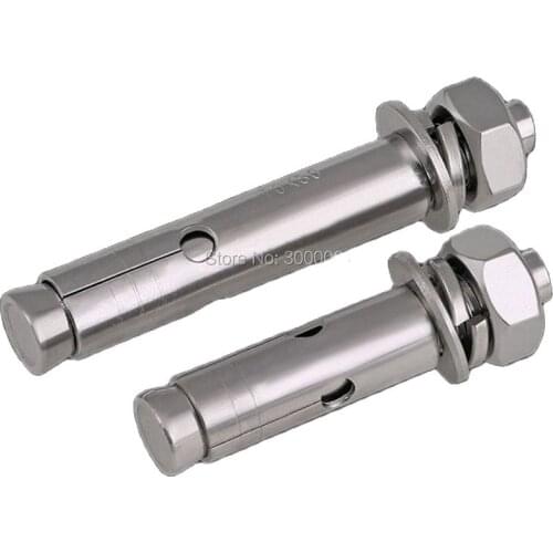 M6x70mm Stainless Steel 304 Sleeve Expansion Anchor Bolt 20pcs/lot
