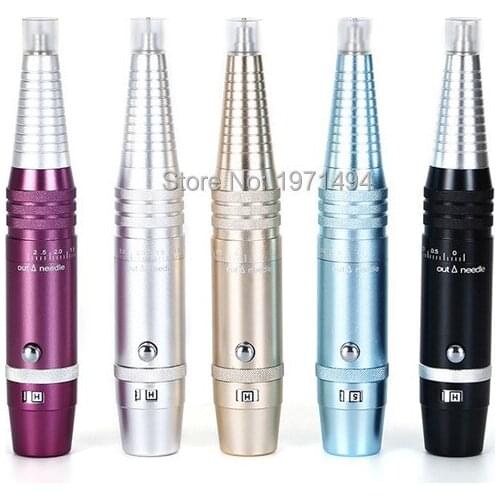 Direct sales 1 set tattoo Permanent makeup machine eyebrow/lips/eye line MTS Half throw Split Embroidery pen Tattoo machine Kit