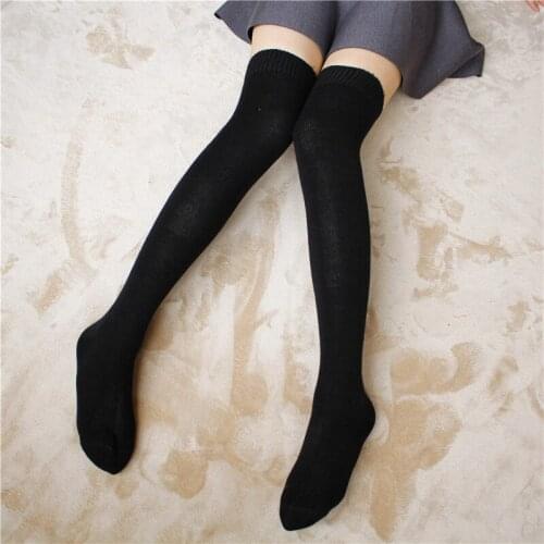 New Fashion Long Sexy Stockings Ladies Women Stockings Winter Soft Cable Knit Over Knee Long Boot Thigh High Warm Stocking Thick
