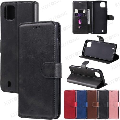 Original Flip Leather Phone Case For OPPO Realme C1 X7 PRO Ultra V5 C3 C2 X XT C17 C11 C25 Q Q2 Solid Color Cases Cover Coque