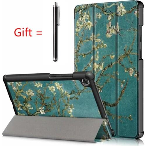 Folding Flip Case for Lenovo Tab M8 HD TB-8505F TB-8505X Stand Cover for Lenovo Tab M8 FHD TB-8705F 8705N Fundas Capa Case Cover