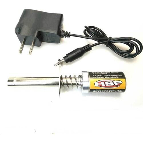 1.2V Glow Plug Starter Igniter 1800mah/3600mah Rechargeable For HSP RedCat Gas Nitro Engine Power 1/10 1/8 RC Car Repair parts