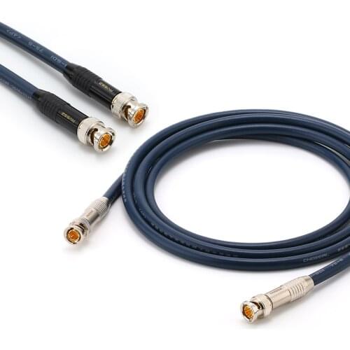 1Pcs CHOSEAL HD-SDI high-definition surveillance BNC video cable Q9 connection 75 ohm coaxial cable 4K HIFI DIY