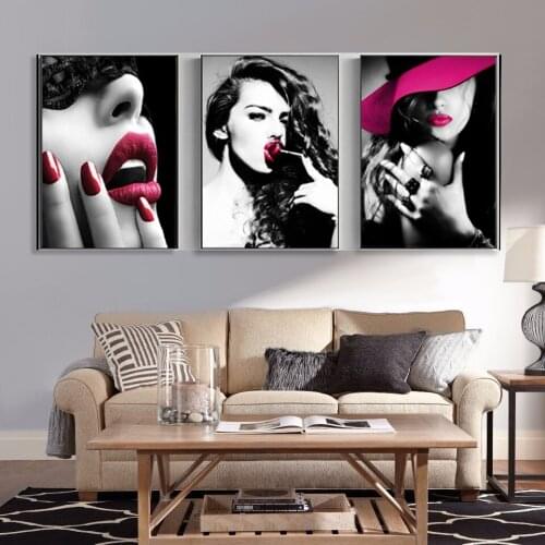 5D round Diamond Painting 3 pcs Full Drill Square Portrait"woman in hat" Picture Of Rhinestones Mosaic Diamonds Beads Embroidery