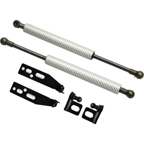 Lift Support Shock Damper for Toyota Yaris Vitz (xp130) 2011-2019 Front Hood Bonnet Modify Gas Struts Absorber Carbon Fiber