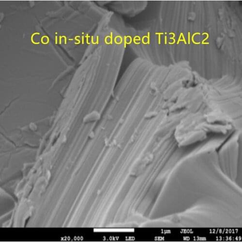 Co in-situ doped Ti3AlC2