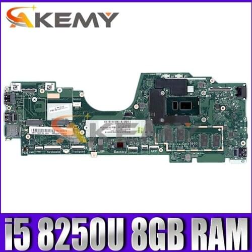 LA-F421P For ThinkPad X380 Yoga laptop motherboard CPU i5 8250U RAM 8GB tested 100% working FRU 02DA004 02DA006 5B20X01166