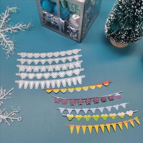 Banner Crafts Metal Cutting Dies Scrapbook Paper Craft Decoration Dies Stencil For Album Card Making