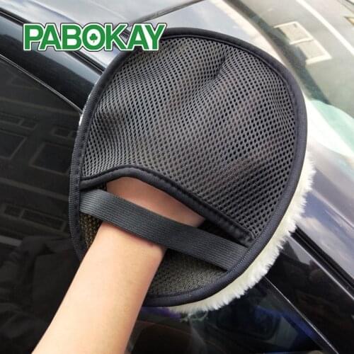 AP01 Car Wash Gloves Car Waxing Intimate Care Polishing Car Wash Gloves Car Cleaning Tools Paint Care Glass Cleaning Tool