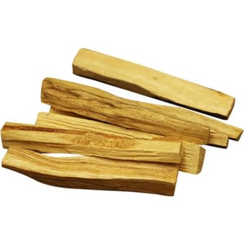 Perus Holy Wood Palo Santo Aromatherapy Purifies Space Magnetic Field Positive Energy Fragrance Meditation Supplies for Worship