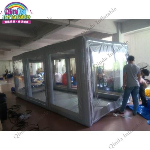 Portable inflatable car storage tent 0.6mm pvc inflatable car garage tent with high quality